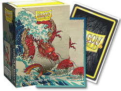 Dragon Shield: Standard 100ct Brushed Art Sleeves - The Great Wave