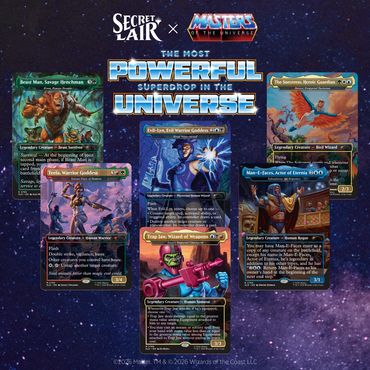 Magic: The Gathering | Secret Lair x Masters of the Universe: Allies and Enemies of Eternia
