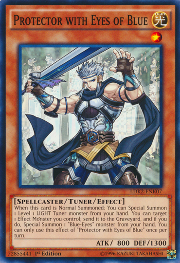 Protector with Eyes of Blue [LDK2-ENK07] Common 