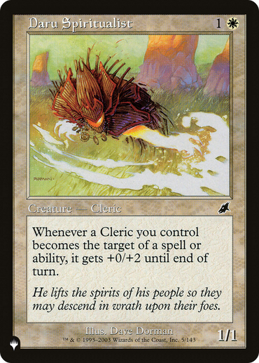 Daru Spiritualist [The List Reprints] 