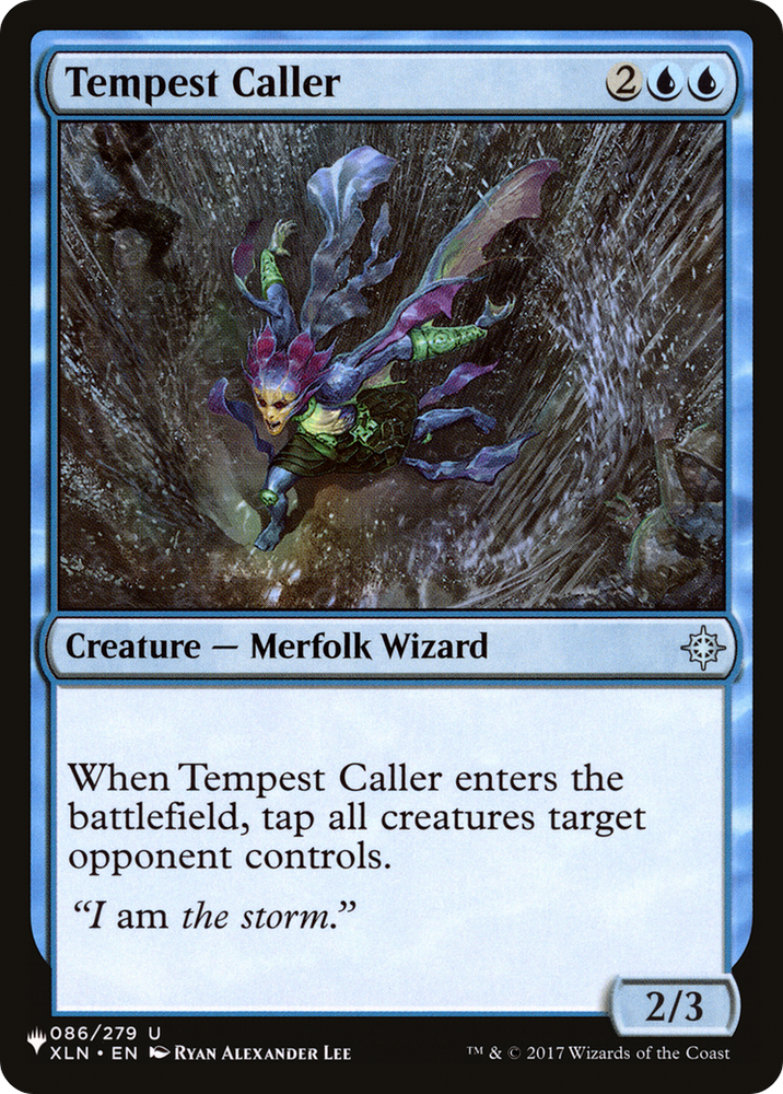 Tempest Caller [The List Reprints] 