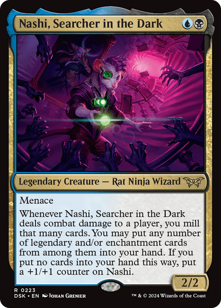 Nashi, Searcher in the Dark [Duskmourn: House of Horror] 