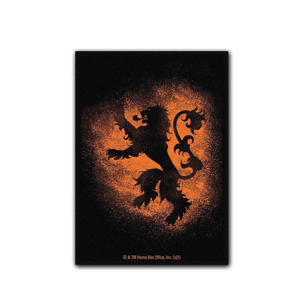 Dragon Shield: Standard 100ct Brushed Art Sleeves - Game of Thrones (House Lannister) 