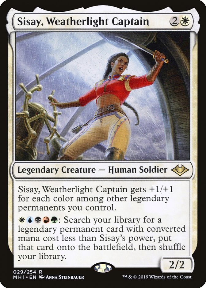 Sisay, Weatherlight Captain [Modern Horizons] 