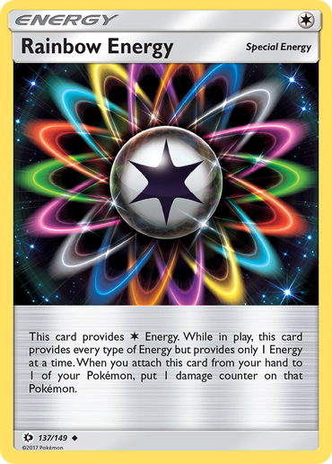 Rainbow Energy (137/149) [Sun &amp; Moon: Base Set] 