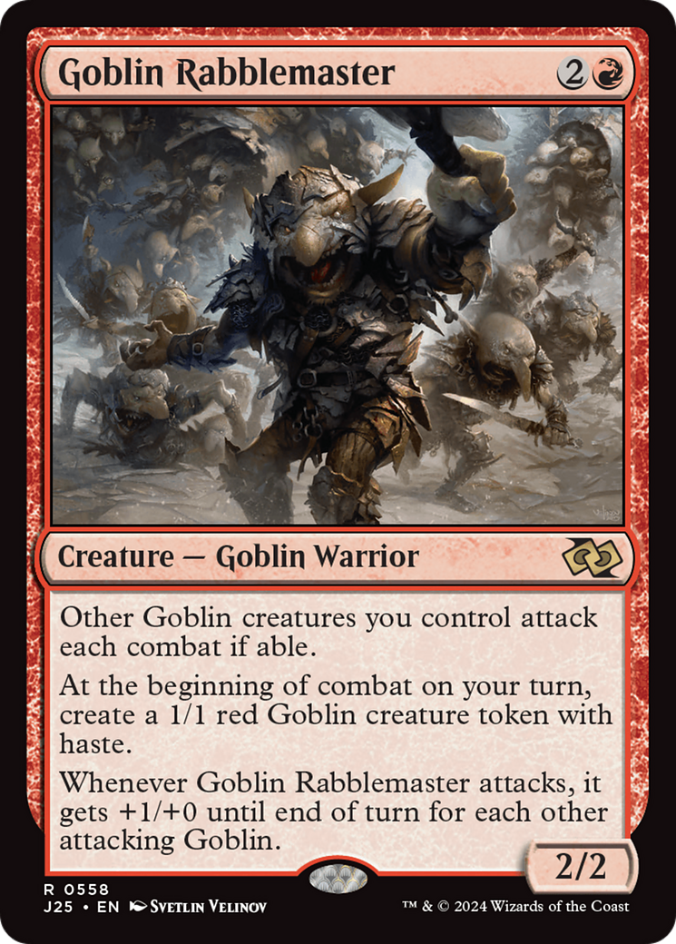 Goblin Rabblemaster [Foundations Jumpstart] 