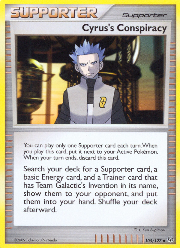 Cyrus's Conspiracy (105/127) [Platinum: Base Set] 