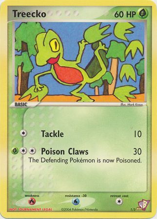 Treecko (1/5) [Kids WB Promos] 