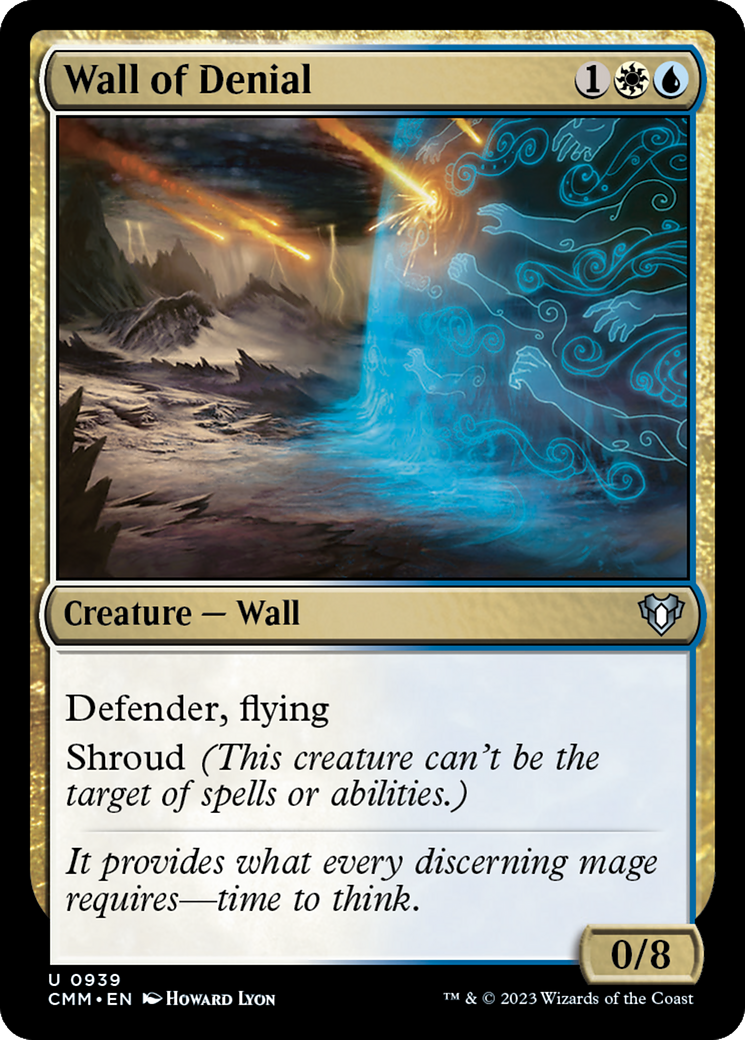 Wall of Denial [Commander Masters] 