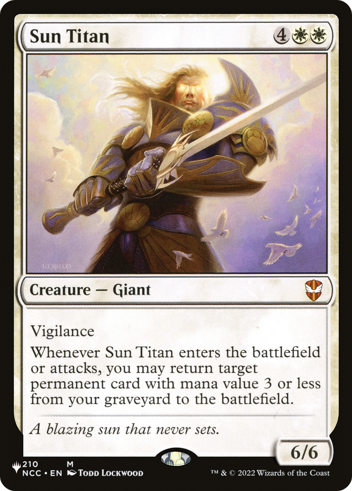 Sun Titan (NCC) [The List] 