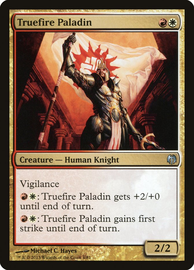 Truefire Paladin [Duel Decks: Heroes vs. Monsters] 