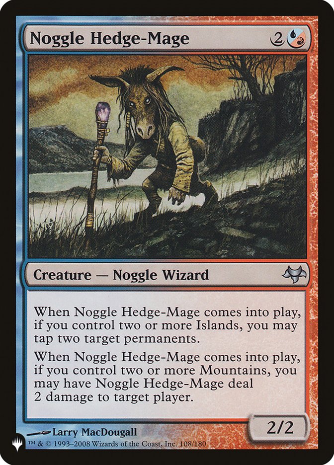 Noggle Hedge-Mage [The List] 