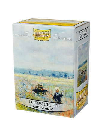 Dragon Shield: Standard 100ct Art Sleeves - Poppy Field (Classic)