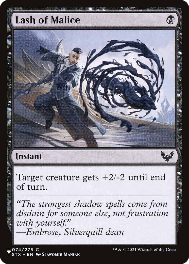 Lash of Malice [The List Reprints] 