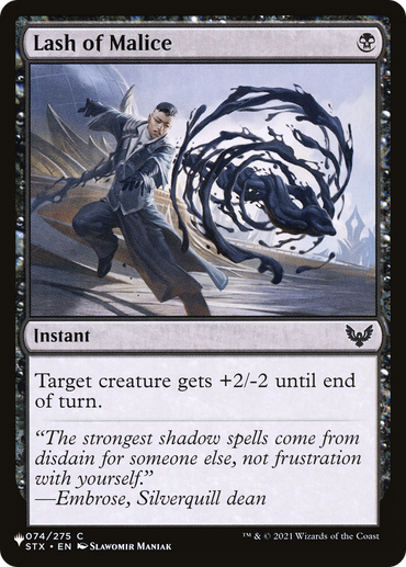 Lash of Malice [The List Reprints] 