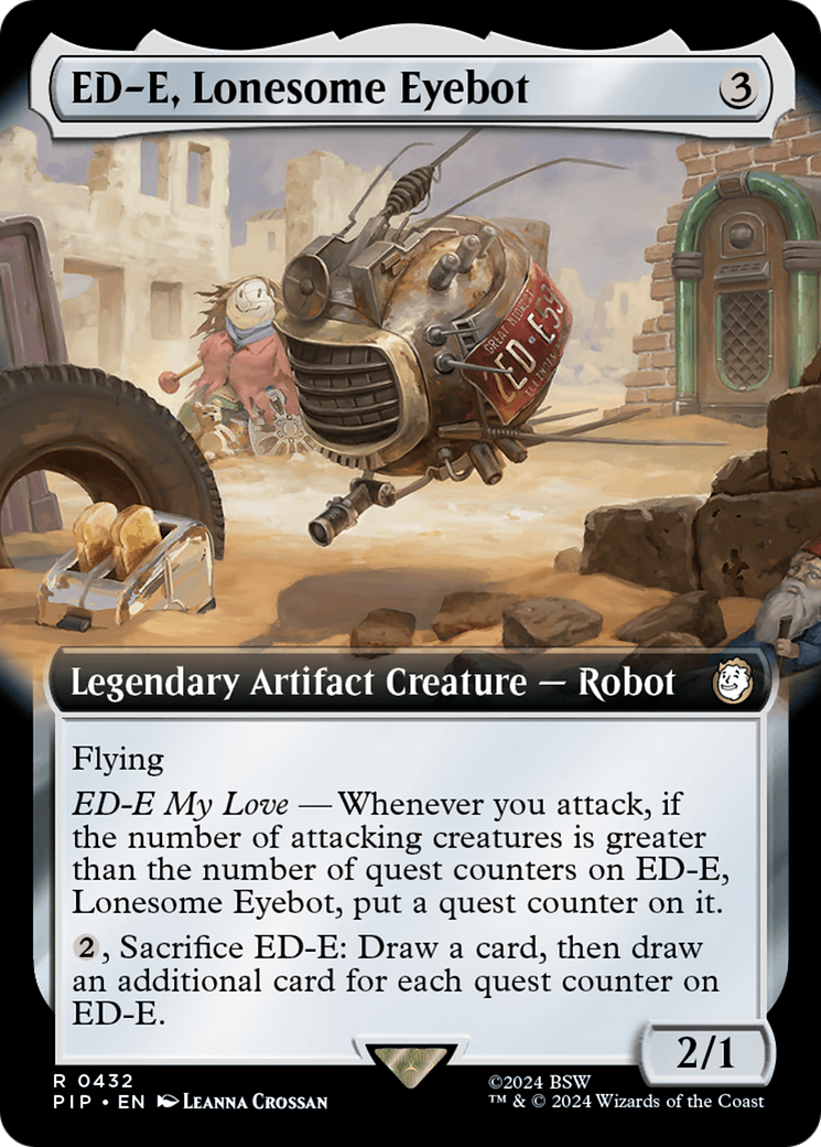 ED-E, Lonesome Eyebot (Extended Art) [Fallout] 