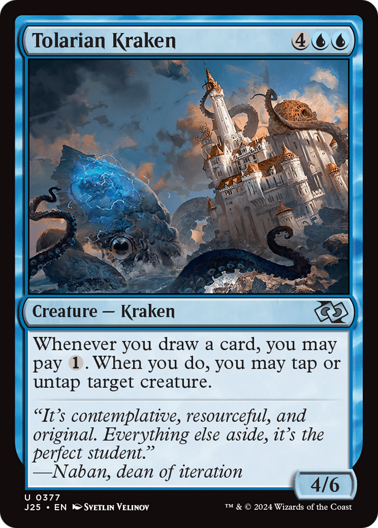 Tolarian Kraken [Foundations Jumpstart] 