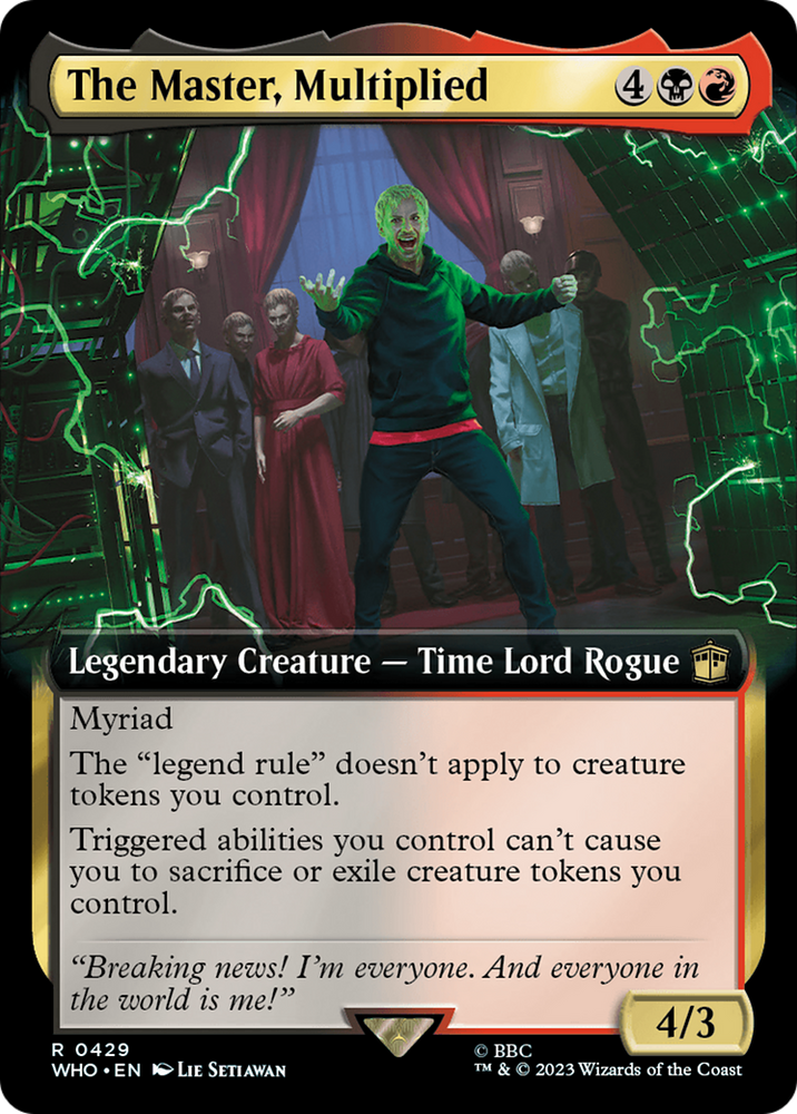 The Master, Multiplied (Extended Art) [Doctor Who] 