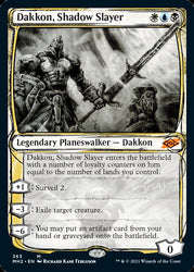 Dakkon, Shadow Slayer (Sketch) [Modern Horizons 2] 