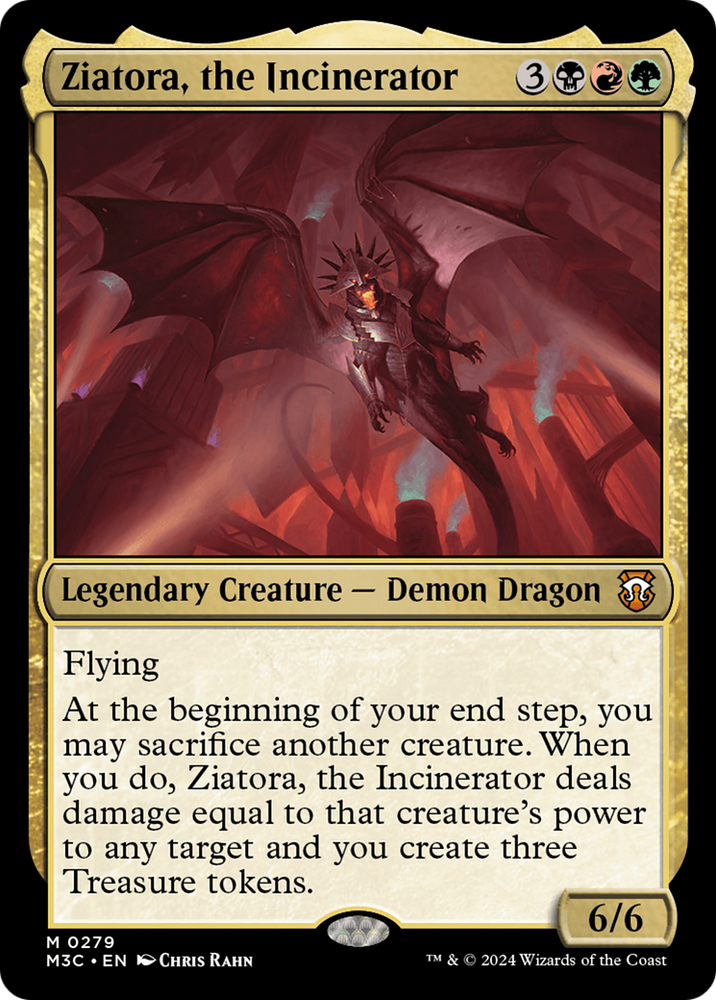 Ziatora, the Incinerator [Modern Horizons 3 Commander] 