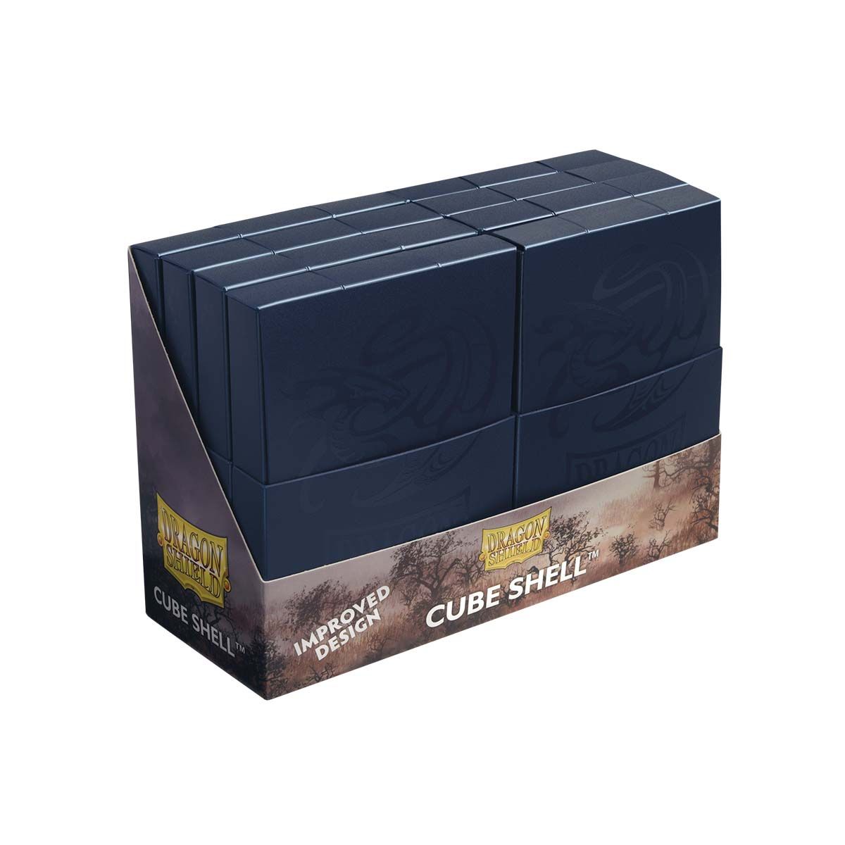 Dragon Shield: Cube Shell Display - Midnight Blue 