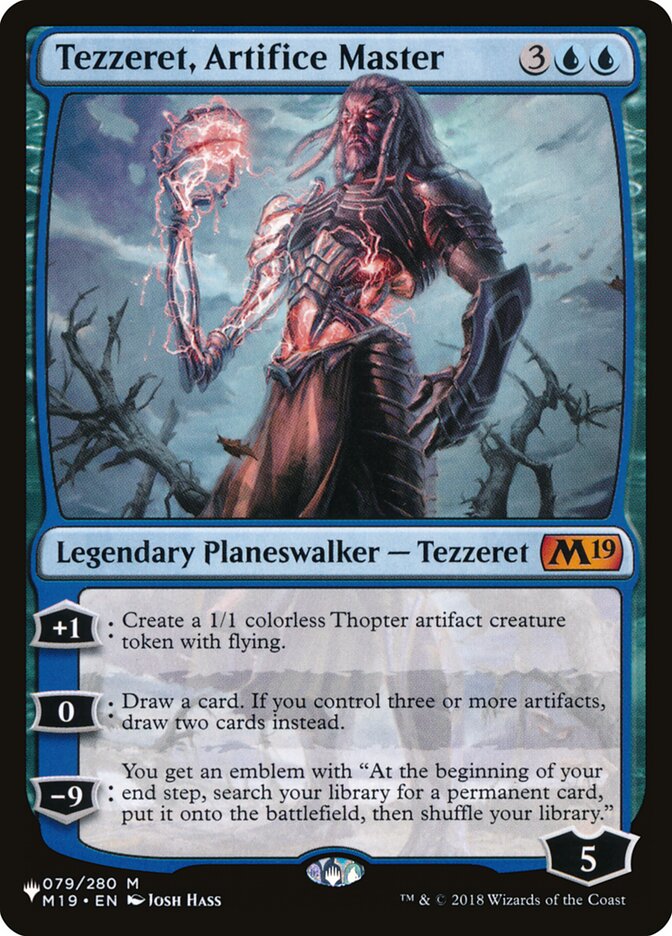 Tezzeret, Artifice Master [The List] 