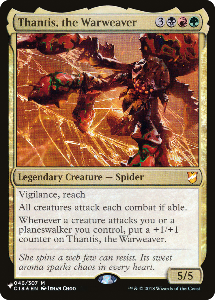 Thantis, the Warweaver [The List Reprints] 