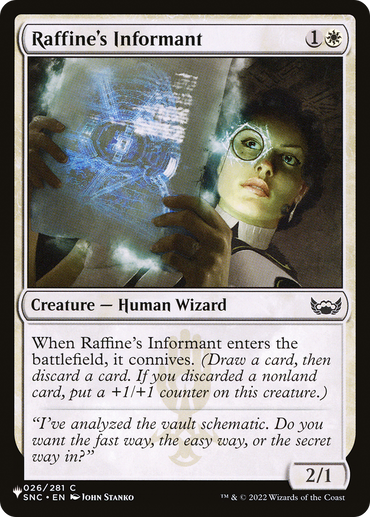 Raffine's Informant [The List Reprints] 