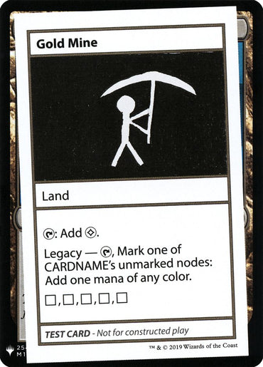 Gold Mine [Mystery Booster Playtest Cards] 