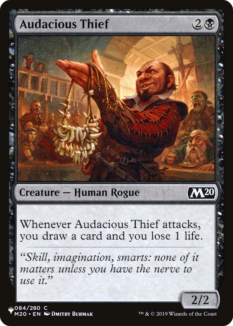 Audacious Thief [The List Reprints] 