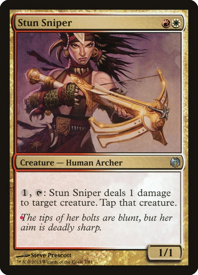 Stun Sniper [Duel Decks: Heroes vs. Monsters] 