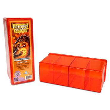 Dragon Shield: Four-Compartment Deck Box - Orange 