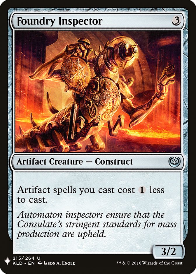 Foundry Inspector [Mystery Booster] 