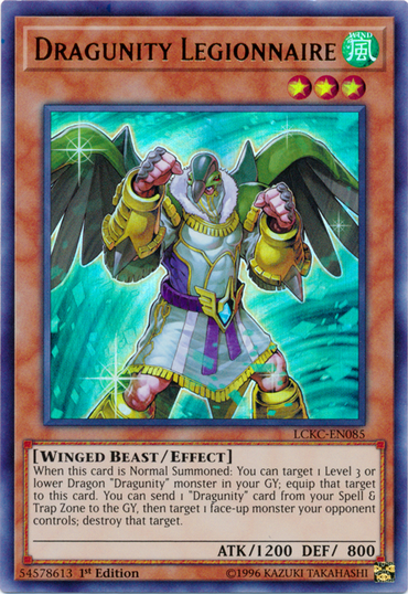 Dragunity Legionnaire [LCKC-EN085] Ultra Rare 