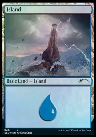 Island (Wizards) (549) [Secret Lair Drop Promos] 