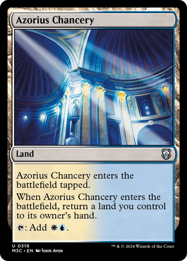 Azorius Chancery [Modern Horizons 3 Commander] 