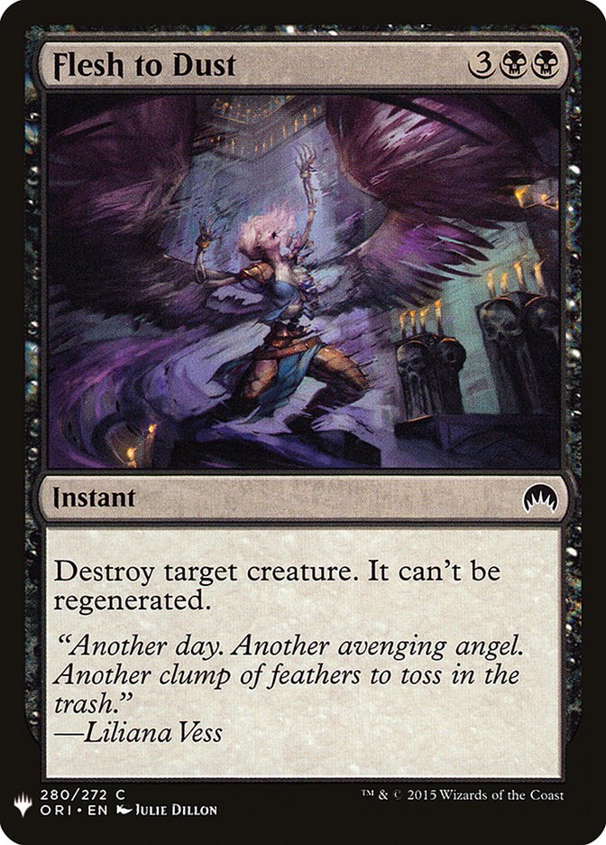Flesh to Dust [Mystery Booster] 