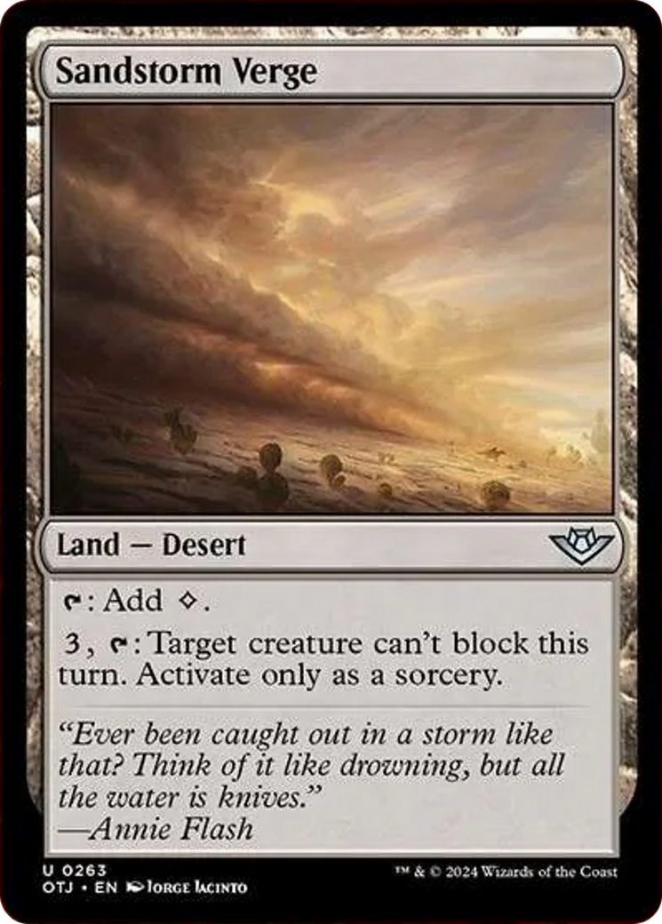 Sandstorm Verge [Outlaws of Thunder Junction] 