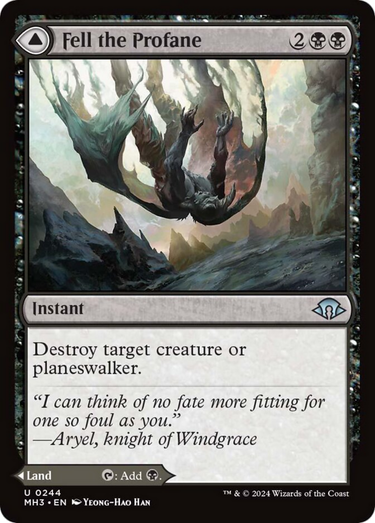 Fell the Profane // Fell Mire [Modern Horizons 3] 