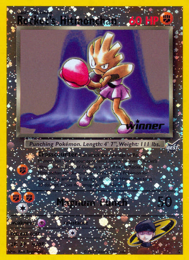 Rocket's Hitmonchan (9) [Best of Promos] 