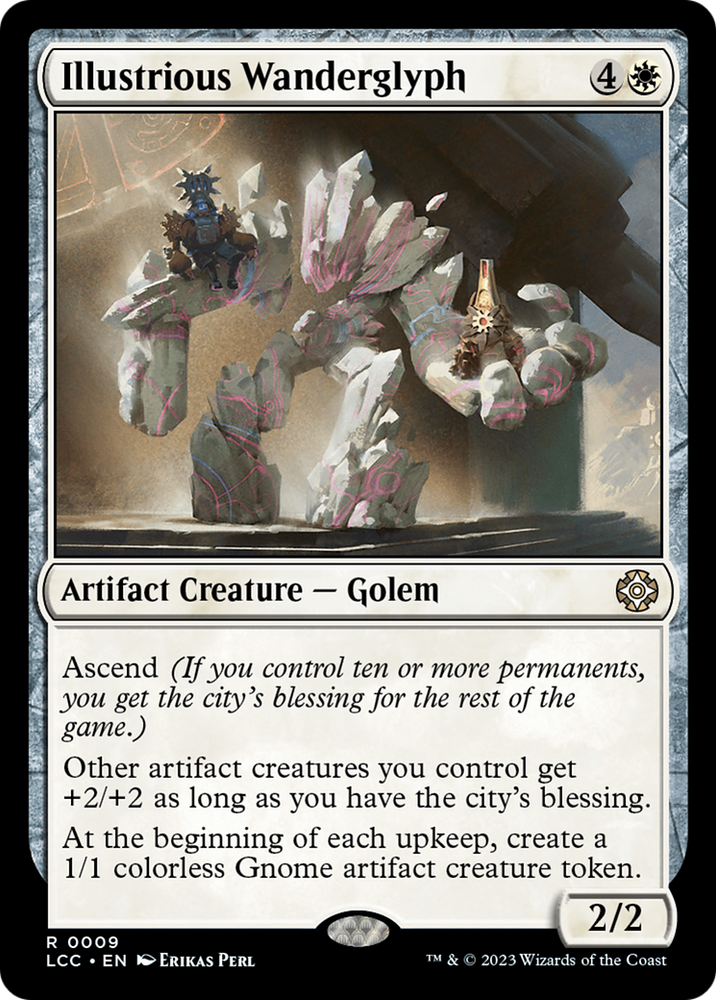 Illustrious Wanderglyph [The Lost Caverns of Ixalan Commander] 