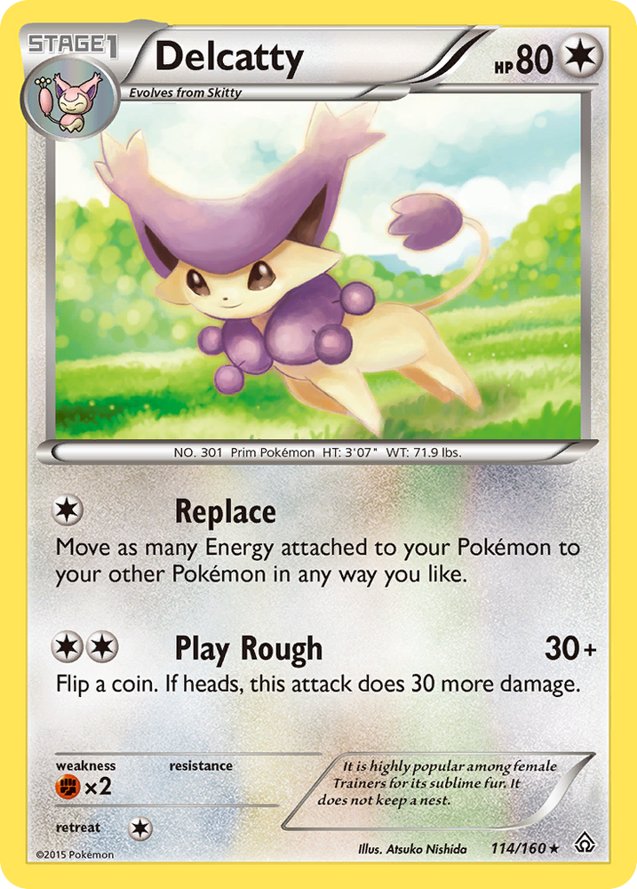 Delcatty (114/160) [XY: Primal Clash] 
