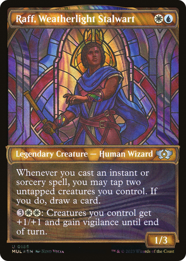 Raff, Weatherlight Stalwart (Halo Foil) [Multiverse Legends] 