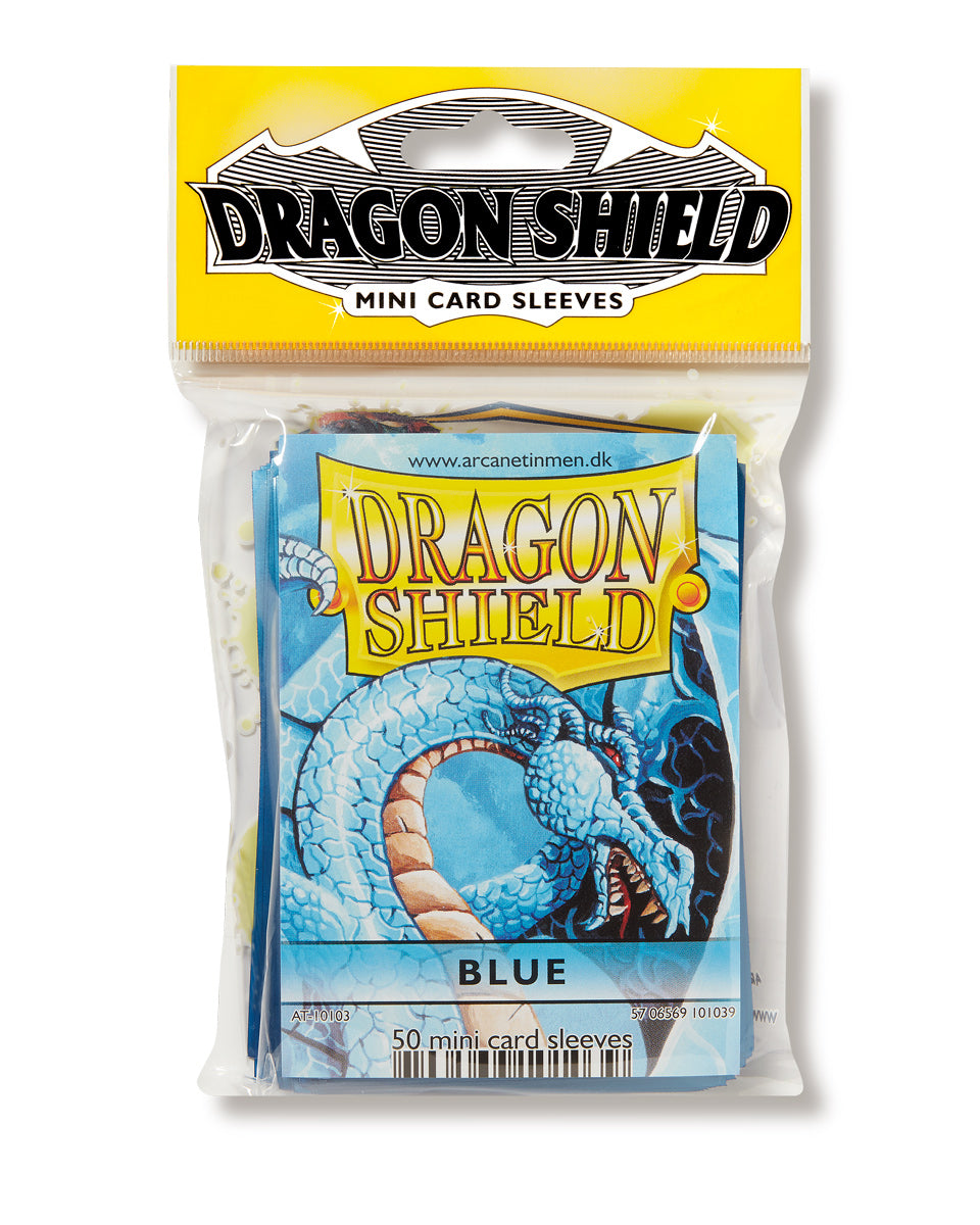 Dragon Shield: Japanese Size 50ct Sleeves - Blue (Classic)