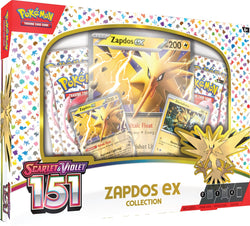 Scarlet &amp; Violet: 151 - Zapdos ex Box - Spanish 