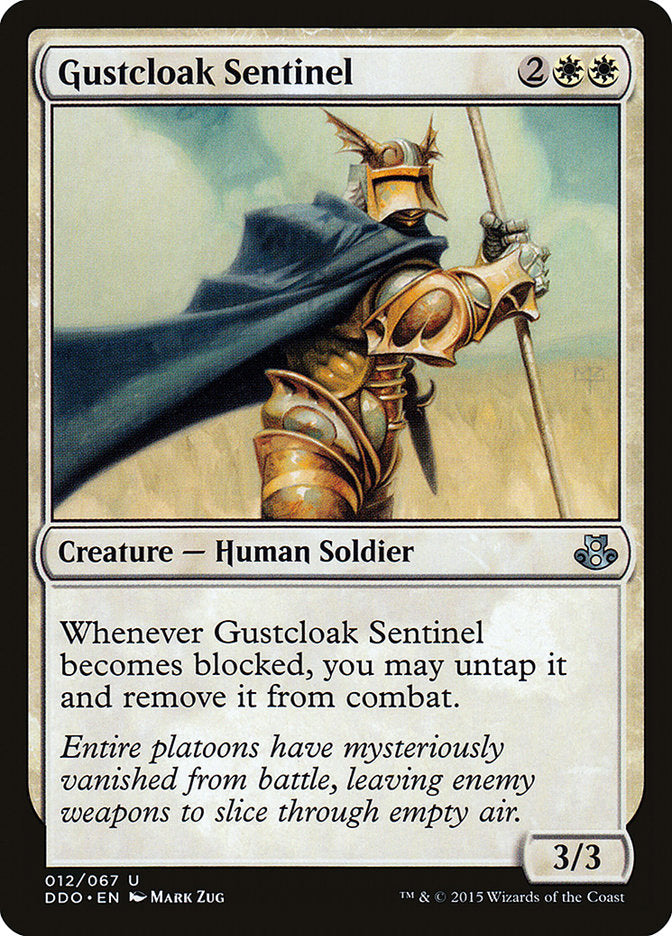 Gustcloak Sentinel [Duel Decks: Elspeth vs. Kiora] 