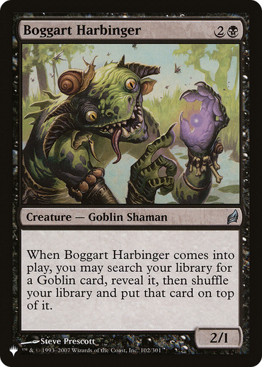 Boggart Harbinger [The List Reprints] 