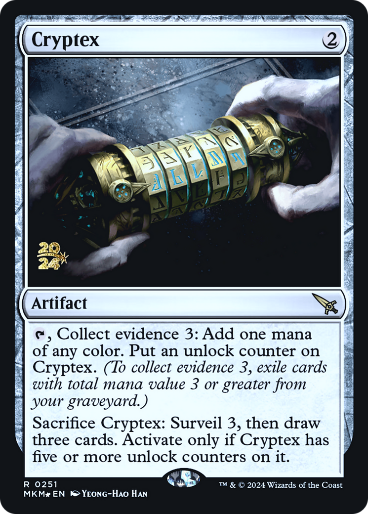 Cryptex [Murders at Karlov Manor Prerelease Promos] 