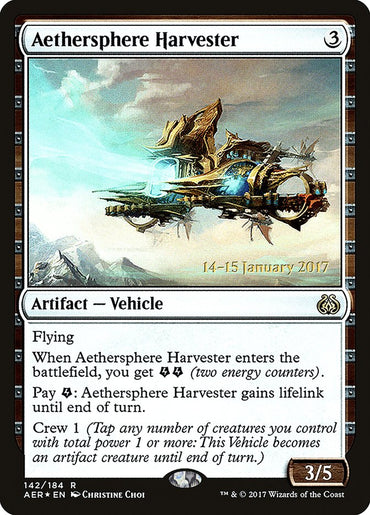 Aethersphere Harvester [Aether Revolt Prerelease Promos] 