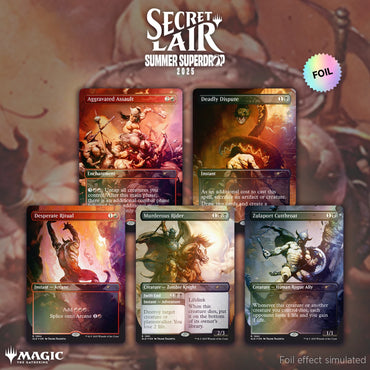 Secret Lair Drop: Summer Superdrop 2025 - The Art of Frank Frazetta (The Second Exhibition - Rainbow Foil Edition)